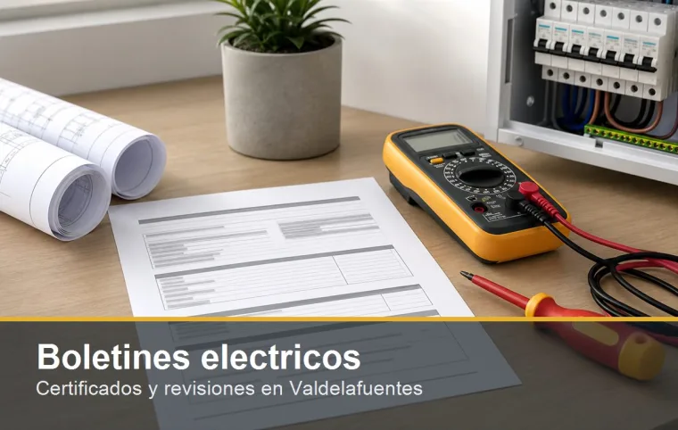 Boletines electricos en Valdelafuentes